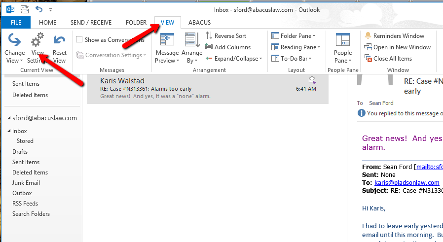 how to add email to outlook inbox