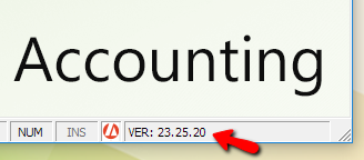 accounting version