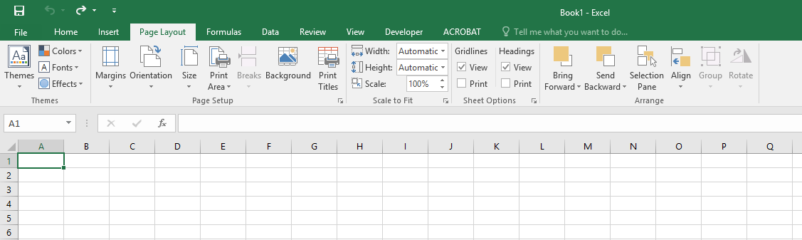 how to get rid of page lines in excel for mac